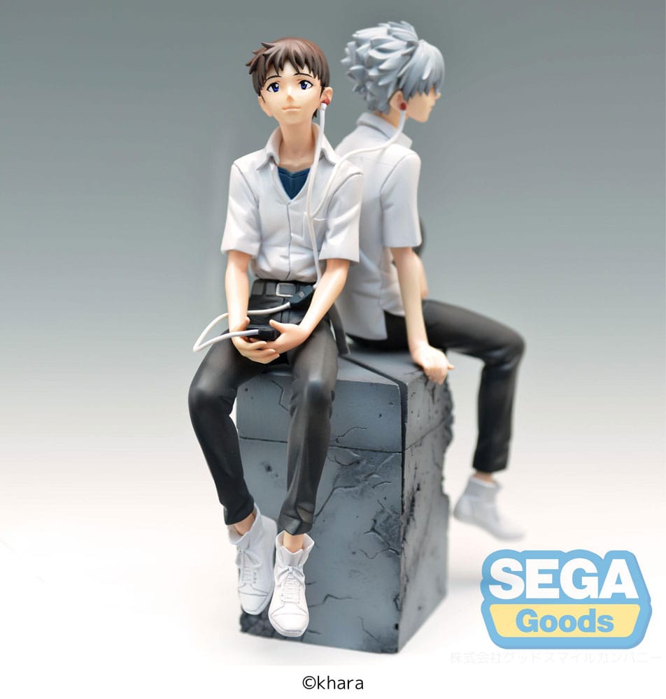 Rebuild of Evangelion Luminasta PVC Statue Shinji & Kaworu Evangelion: New Theatrical Edition Shinji Ver. 17 cm