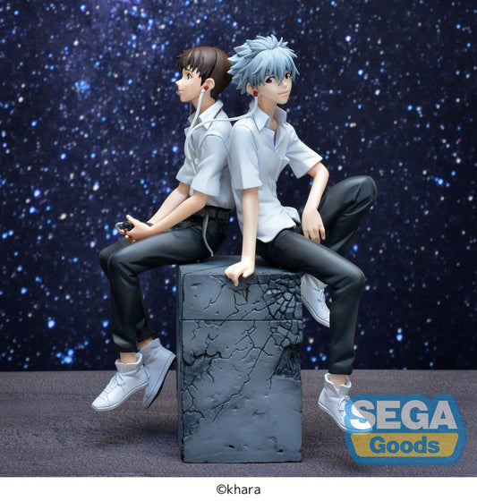 Rebuild of Evangelion Luminasta PVC Statue Shinji & Kaworu Evangelion: New Theatrical Edition Kaworu Ver. 17 cm