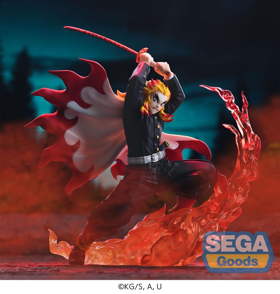 Demon Slayer: Kimetsu no Yaiba Xross Link Anime PVC Statue Kyojuro Rengoku 15 cm