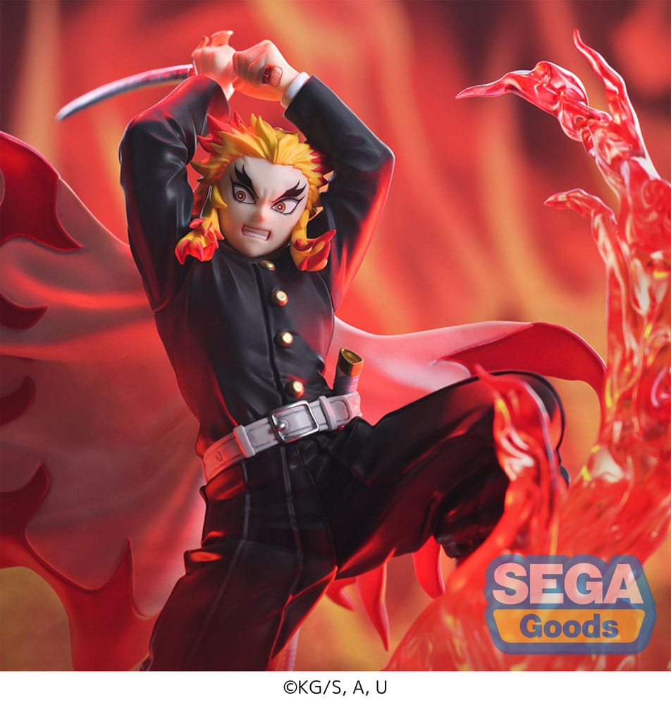 Demon Slayer: Kimetsu no Yaiba Xross Link Anime PVC Statue Kyojuro Rengoku 15 cm