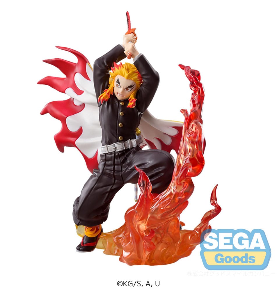 Demon Slayer: Kimetsu no Yaiba Xross Link Anime PVC Statue Kyojuro Rengoku 15 cm