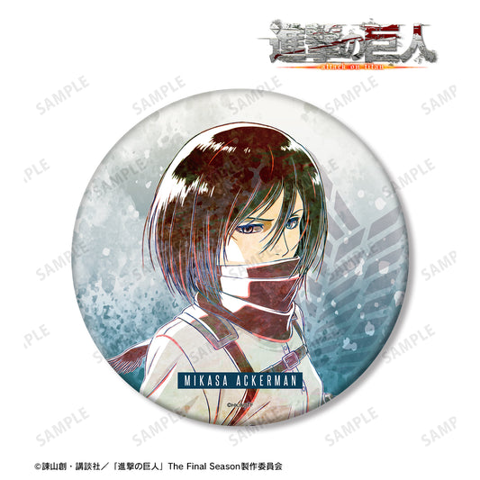 Attack on Titan Mikasa Ani-Art vol.1 BIG Tin Badge