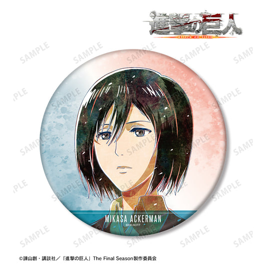 Attack on Titan Mikasa Ani-Art vol.2 BIG Tin Badge