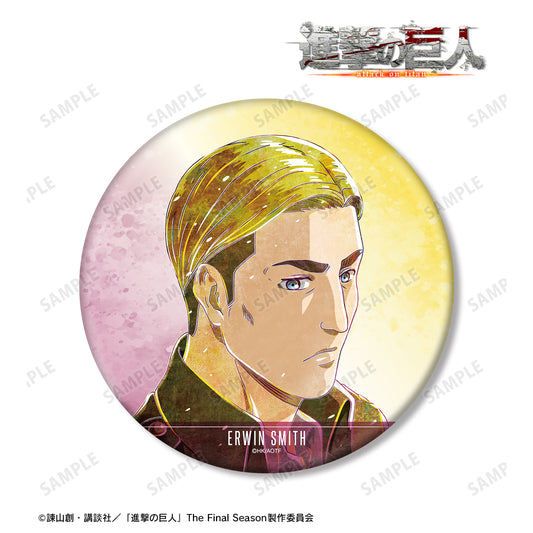 Attack on Titan Erwin Ani-Art vol.2 BIG Tin Badge