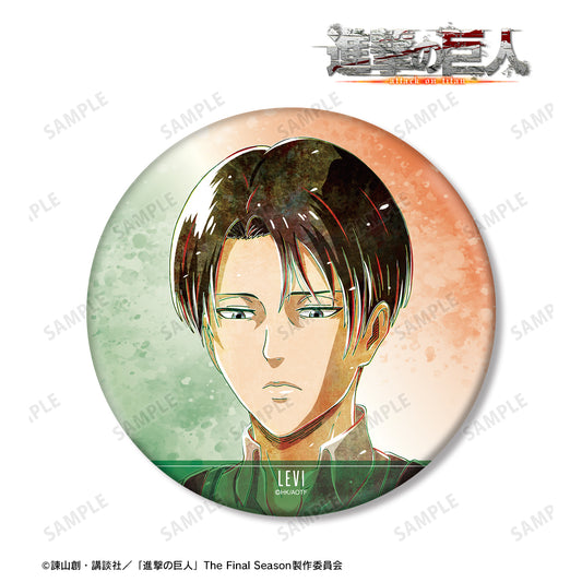 Attack on Titan Levi Ani-Art vol.2 BIG Tin Badge