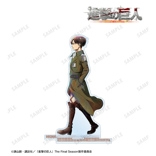 Attack on Titan Original Illustration Levi Winter Walking-Coloring ver. BIG Acrylic Stand