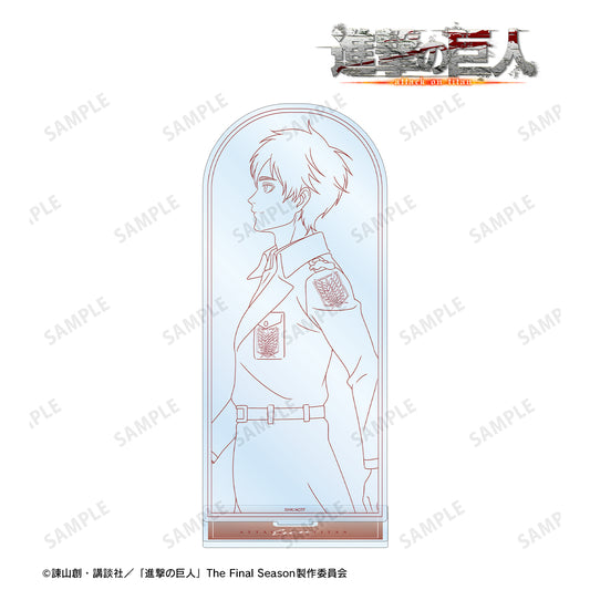 Attack on Titan Original Illustration Eren Winter Walking-Line Art ver. BIG Acrylic Stand