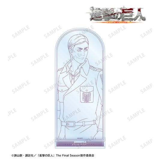 Attack on Titan Original Illustration Erwin Winter Walking-Line Art ver. BIG Acrylic Stand