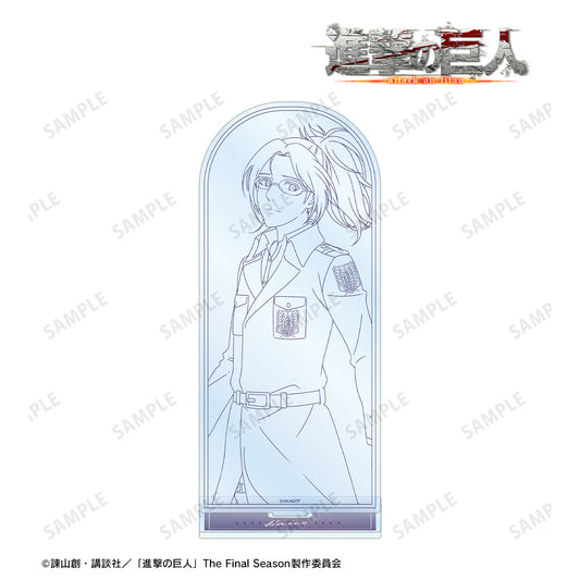 Attack on Titan Original Illustration Hange Winter Walking-Line Art ver. BIG Acrylic Stand