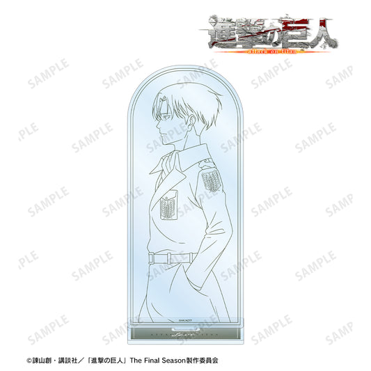 Attack on Titan Original Illustration Levi Winter Walking-Line Artver. BIG Acrylic Stand