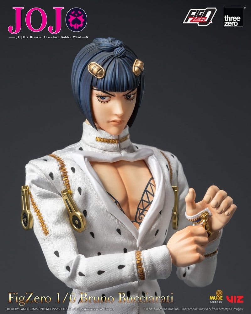 Jojo's Bizarre Adventure: Golden Wind FigZero Action Figure 1/6 Bruno Bucciarati 31 cm