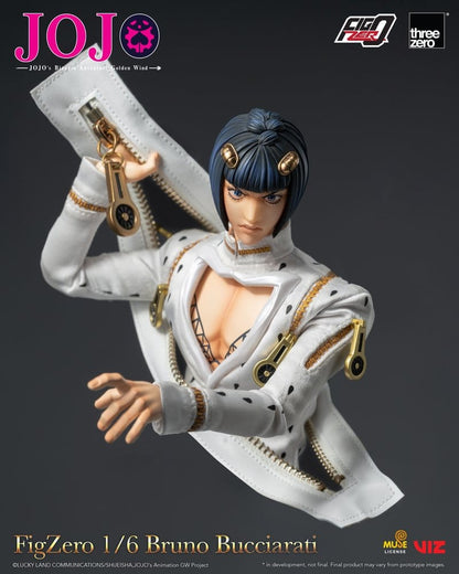 Jojo's Bizarre Adventure: Golden Wind FigZero Action Figure 1/6 Bruno Bucciarati 31 cm
