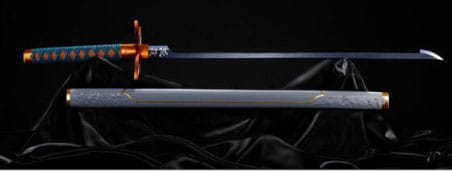 Demon Slayer: Kimetsu no Yaiba Proplica Replica 1/1 Nichirin Sword: Shinobo Kocho 88 cm