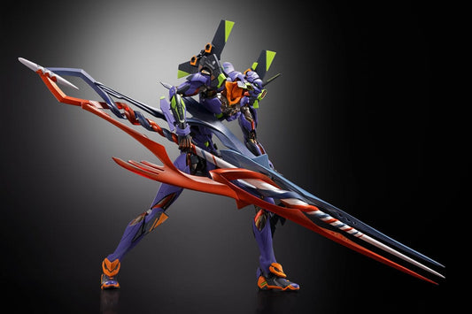 Neon Genesis Evangelion Metal Build Action Figure Eva Test Type-01: 30th with the Spear of Gaius 22 cm