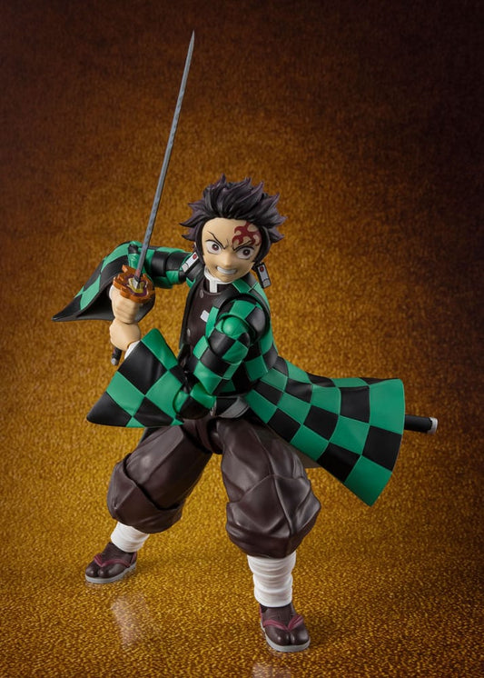 Demon Slayer: Kimetsu no Yaiba S.H.Figuarts Action Figure Tanjiro Kamado: The Final Battle in the Infinity Castle 14 cm