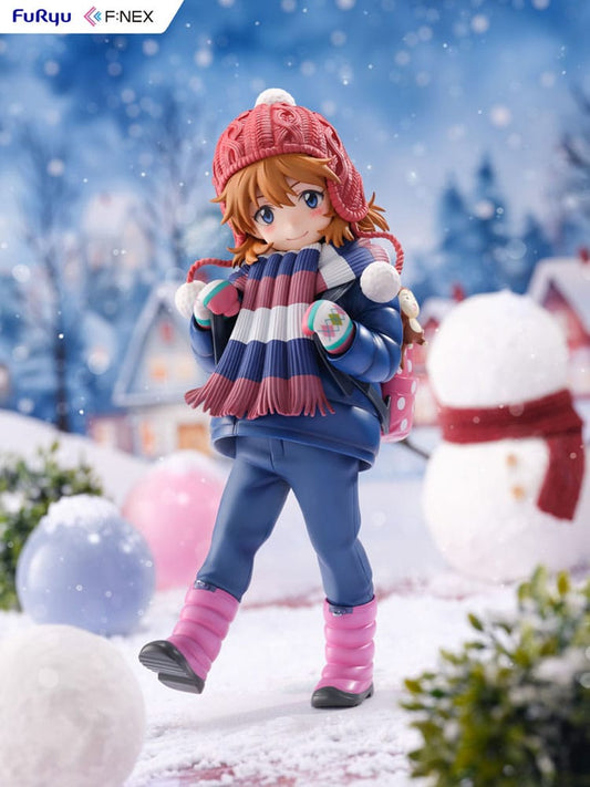 Evangelion: 3.0 + 1.0 Thrice Upon a Time F:NEX Statue 1/6 Asuka Shikinami Langley: Winter Ver. 20 cm