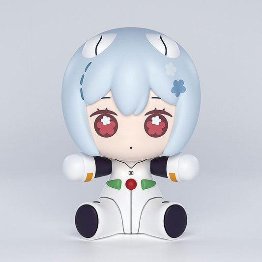 Neon Genesis Evangelion: Rebuild of Evangelion Huggy Good Smile Chibi Figure Rei Ayanami: Plugsuit Ver. 7 cm