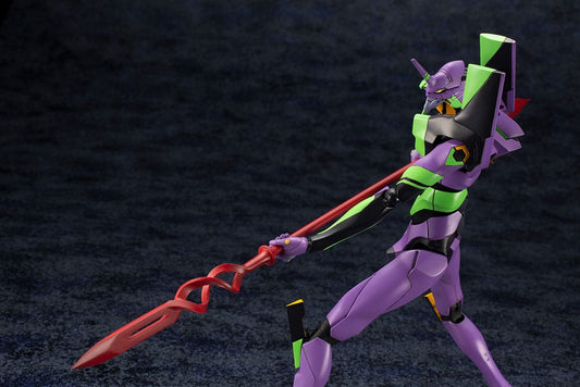Evangelion: 3.0 + 1.0 Thrice Upon a Time Plastic Model Kit 1/400 Evangelion Test Type-01: with Spear of Cassius 19 cm