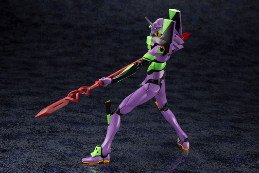 Evangelion: 3.0 + 1.0 Thrice Upon a Time Plastic Model Kit 1/400 Evangelion Test Type-01: with Spear of Cassius 19 cm