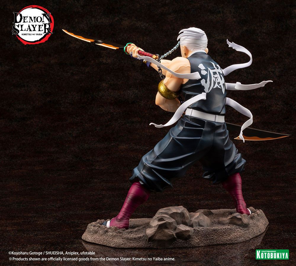 Demon Slayer: Kimetsu no Yaiba ARTFXJ Statue 1/8 Tengen Uzui: Regular Edition 23 cm