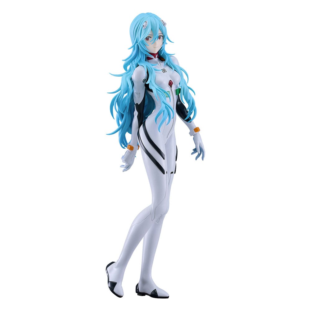 Rebuild of Evangelion Plastic Model Kit PLAMAX Rei Ayanami: Long Hair Ver. 20 cm