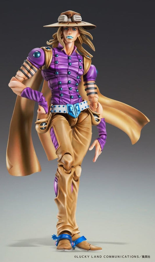 JoJo's Bizarre Adventure Part 7: Steel Ball Run Super Action Action Figure Chozokado Gyro Zeppeli Ver.1.5 16 cm