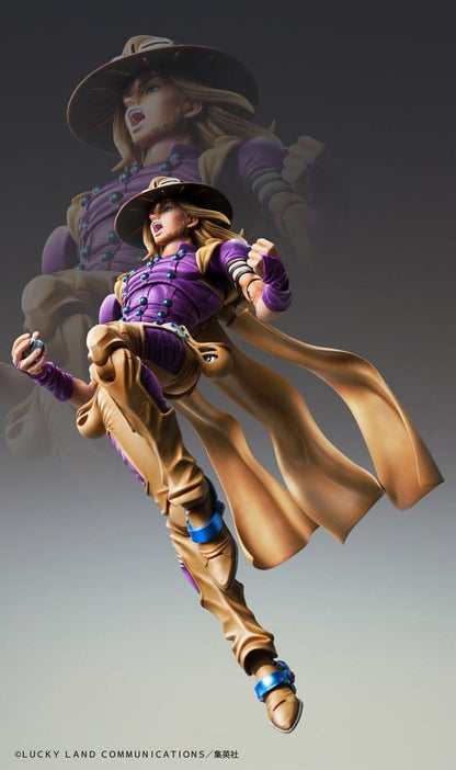 JoJo's Bizarre Adventure Part 7: Steel Ball Run Super Action Action Figure Chozokado Gyro Zeppeli Ver.1.5 16 cm