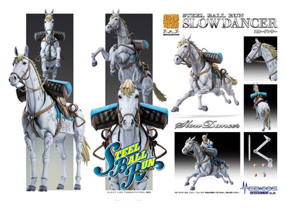 JoJo's Bizarre Adventure Part 7: Steel Ball Run Super Chozokado Action Action Figure Slow Dancer 21 cm