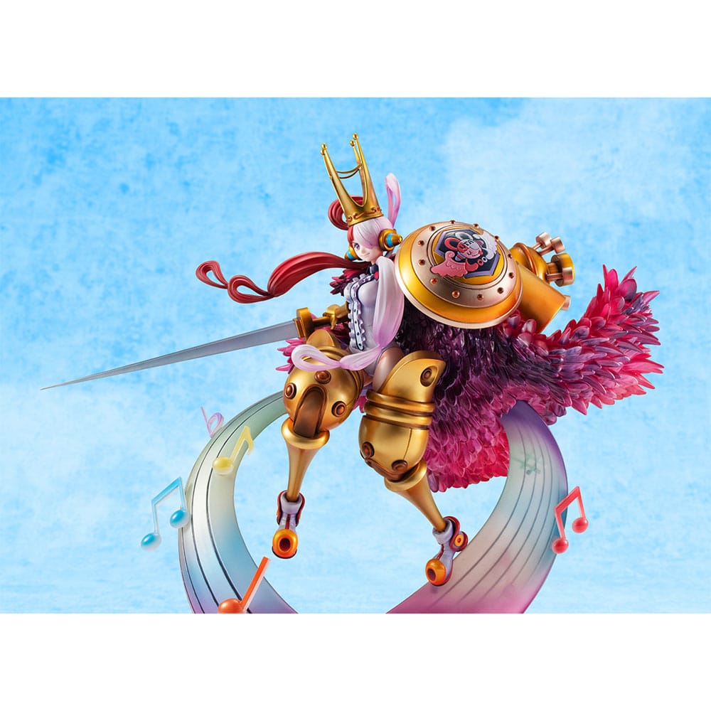 One Piece Red Portrait.Of.Pirates RE-MAXIMUM PVC Statue Uta: I Am the Strongest 29 cm