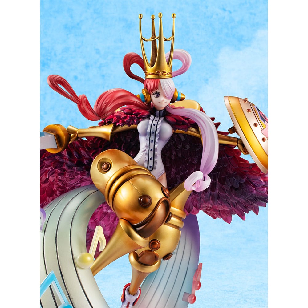 One Piece Red Portrait.Of.Pirates RE-MAXIMUM PVC Statue Uta: I Am the Strongest 29 cm