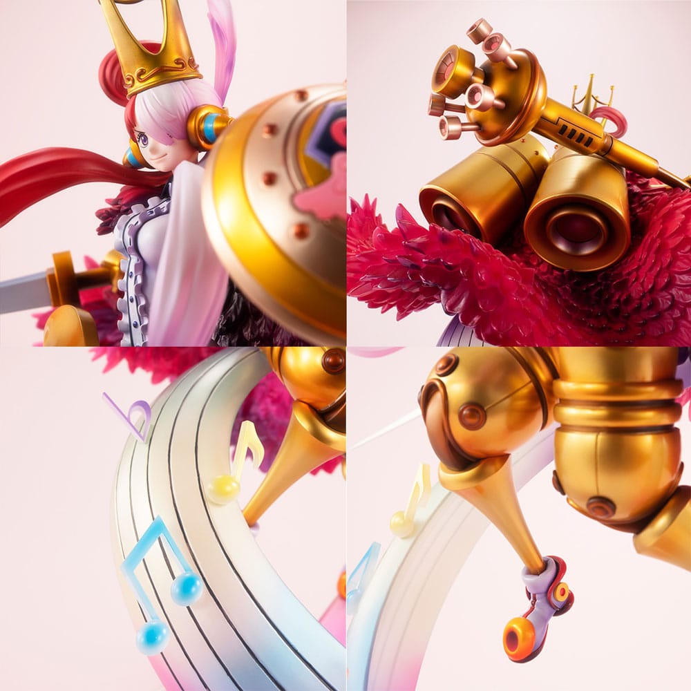 One Piece Red Portrait.Of.Pirates RE-MAXIMUM PVC Statue Uta: I Am the Strongest 29 cm