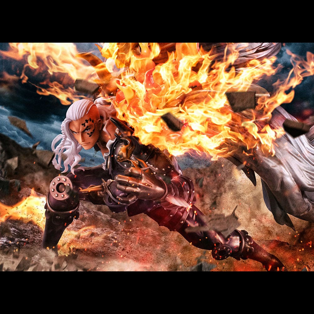 One Piece Portrait Of Pirates WA-MAXIMUM PVC Statue King the Conflagration: Beasts Pirates All-Star 33 cm