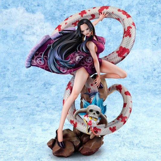 One Piece Portrait.Of.Pirates AxMAXIMUM PVC Statue Boa Hancock: Pirate Empress 27 cm