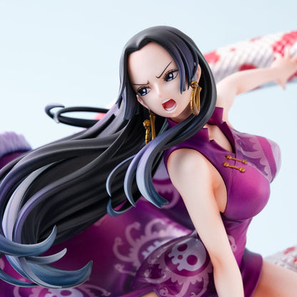 One Piece Portrait.Of.Pirates AxMAXIMUM PVC Statue Boa Hancock: Pirate Empress 27 cm