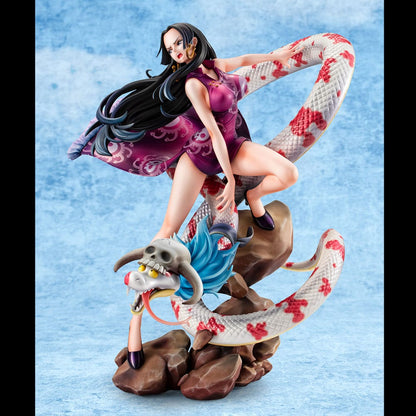 One Piece Portrait.Of.Pirates AxMAXIMUM PVC Statue Boa Hancock: Pirate Empress 27 cm