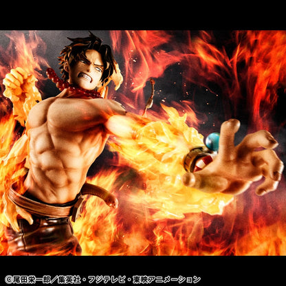 One Piece P.O.P NEO-MAXIMUM PVC Statue Portgas D. Ace: 15th Anniversary Ver. (Super Limited Reprint) 23 cm