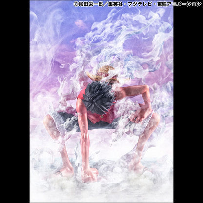 One Piece P.O.P PVC Statue Monkey D. Luffy Gear 2 Limited Edition 19 cm