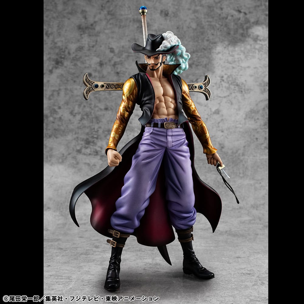 One Piece P.O.P SA-MAXIMUM PVC Statue Hawk Eye Dracule Mihawk Ver