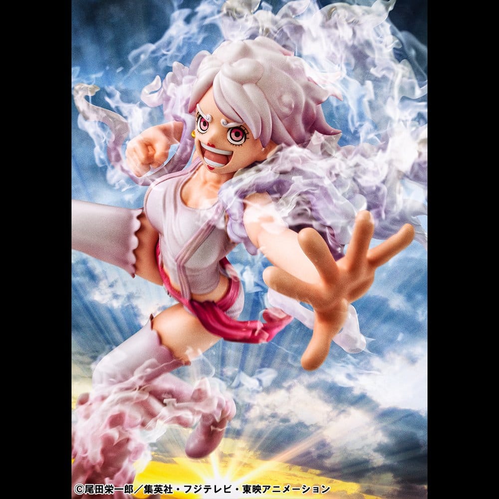 One Piece Portrait of Pirates PVC Figure Evolutionary History Jewelry Bonney The Freest Future Ver. 24 cm