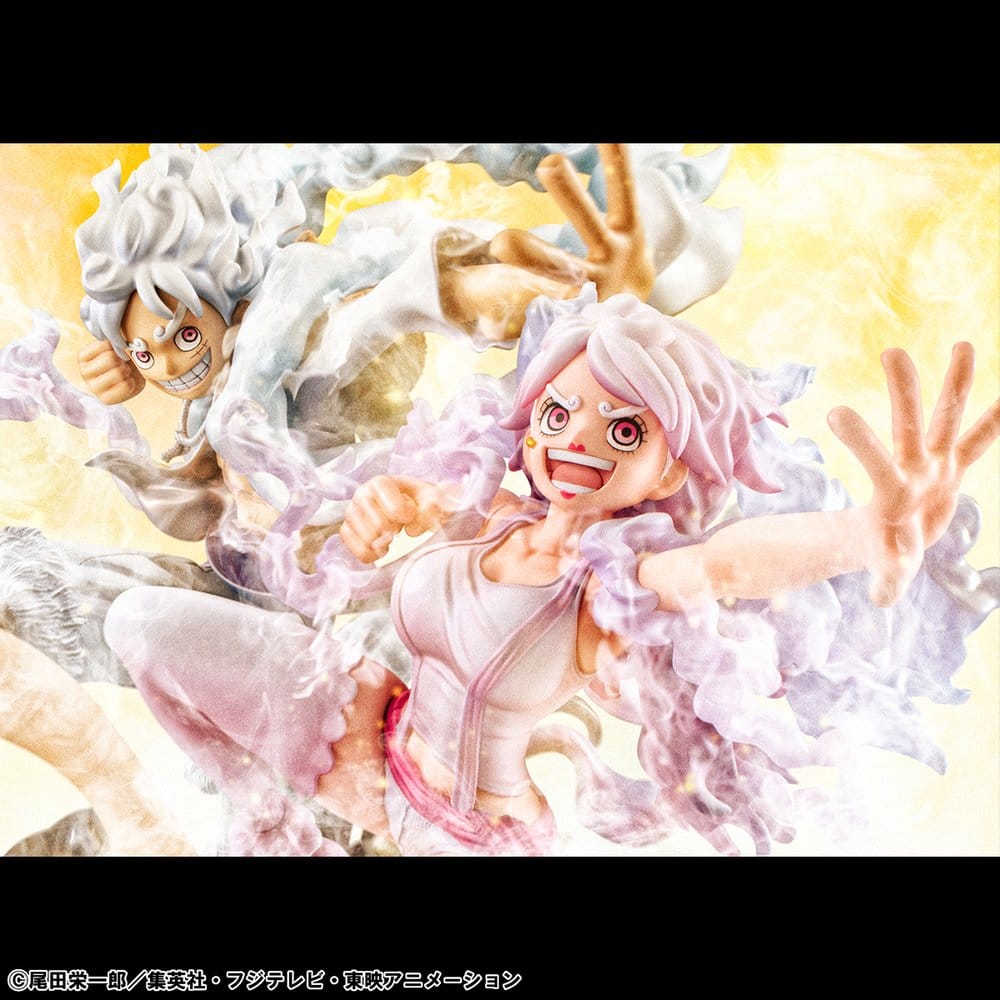 One Piece Portrait of Pirates PVC Figure Evolutionary History Jewelry Bonney The Freest Future Ver. 24 cm