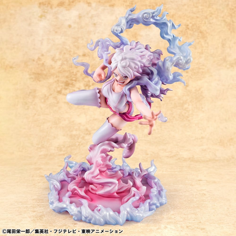 One Piece Portrait of Pirates PVC Figure Evolutionary History Jewelry Bonney The Freest Future Ver. 24 cm