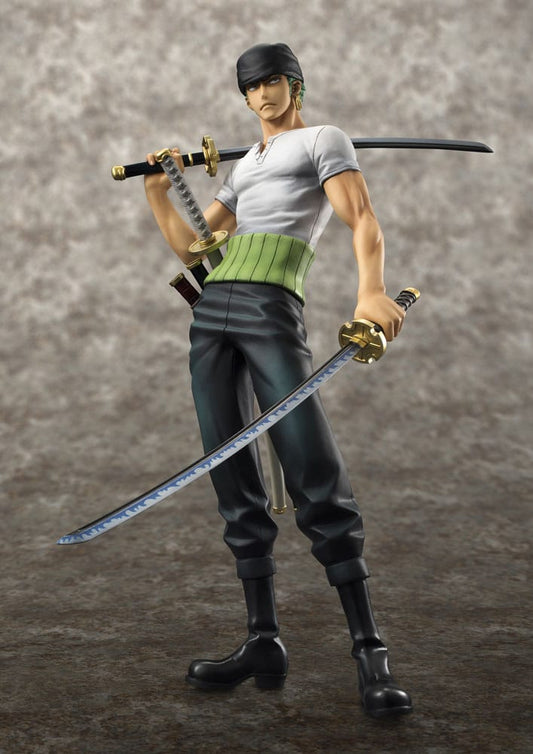 One Piece Excellent Model Portrait.Of.Pirates PVC Statue NEO-DX Roronoa Zoro: 10th Limited Ver. 23 cm