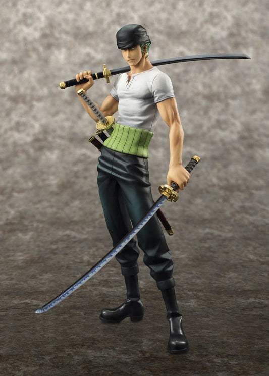 One Piece Excellent Model Portrait.Of.Pirates PVC Statue NEO-DX Roronoa Zoro: 10th Limited Ver. 23 cm