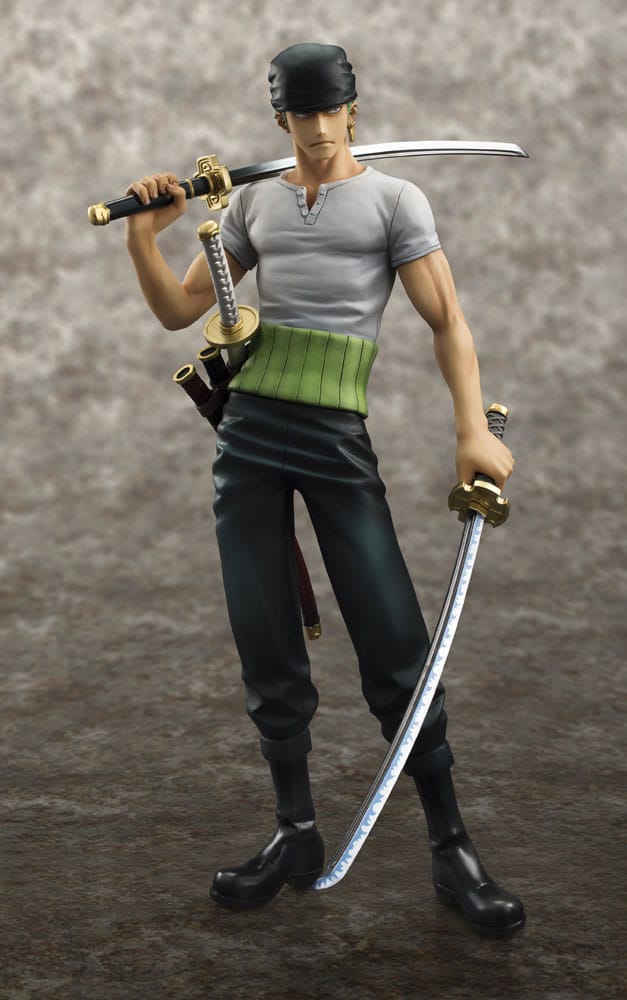 One Piece Excellent Model Portrait.Of.Pirates PVC Statue NEO-DX Roronoa Zoro: 10th Limited Ver. 23 cm