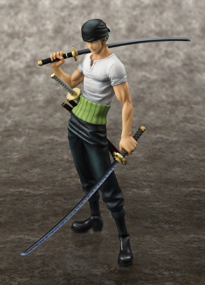 One Piece Excellent Model Portrait.Of.Pirates PVC Statue NEO-DX Roronoa Zoro: 10th Limited Ver. 23 cm