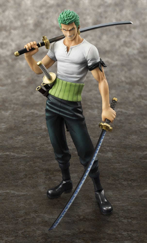 One Piece Excellent Model Portrait.Of.Pirates PVC Statue NEO-DX Roronoa Zoro: 10th Limited Ver. 23 cm