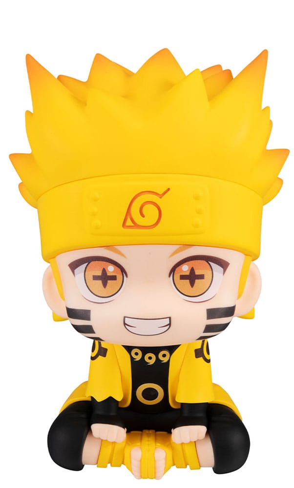 Naruto: Shippuden Look Up PVC Statue Naruto Uzumaki Six Paths Sage Mode & Minato Namikaze 11 cm (with gift)