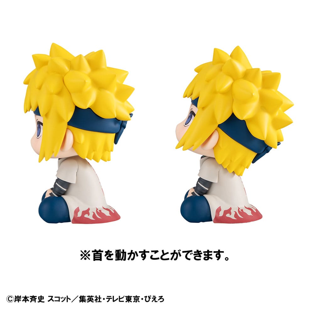 Naruto: Shippuden Look Up PVC Statue Naruto Uzumaki Six Paths Sage Mode & Minato Namikaze 11 cm (with gift)