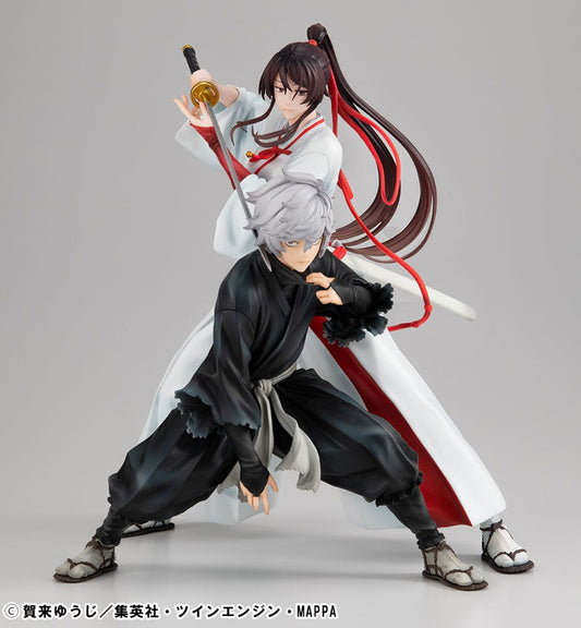 Hell's Paradise: Jigokuraku Lucrea PVC Statues Gabimaru & Sagiri Yamada Asaemon 20 cm