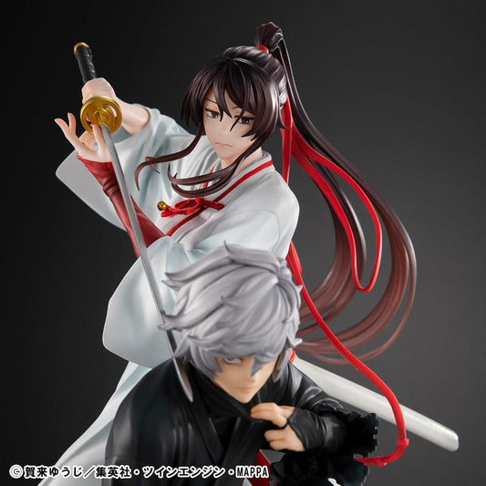 Hell's Paradise: Jigokuraku Lucrea PVC Statues Gabimaru & Sagiri Yamada Asaemon 20 cm